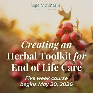Creating an Herbal Toolkit for End of Life Care (Spring 2026)